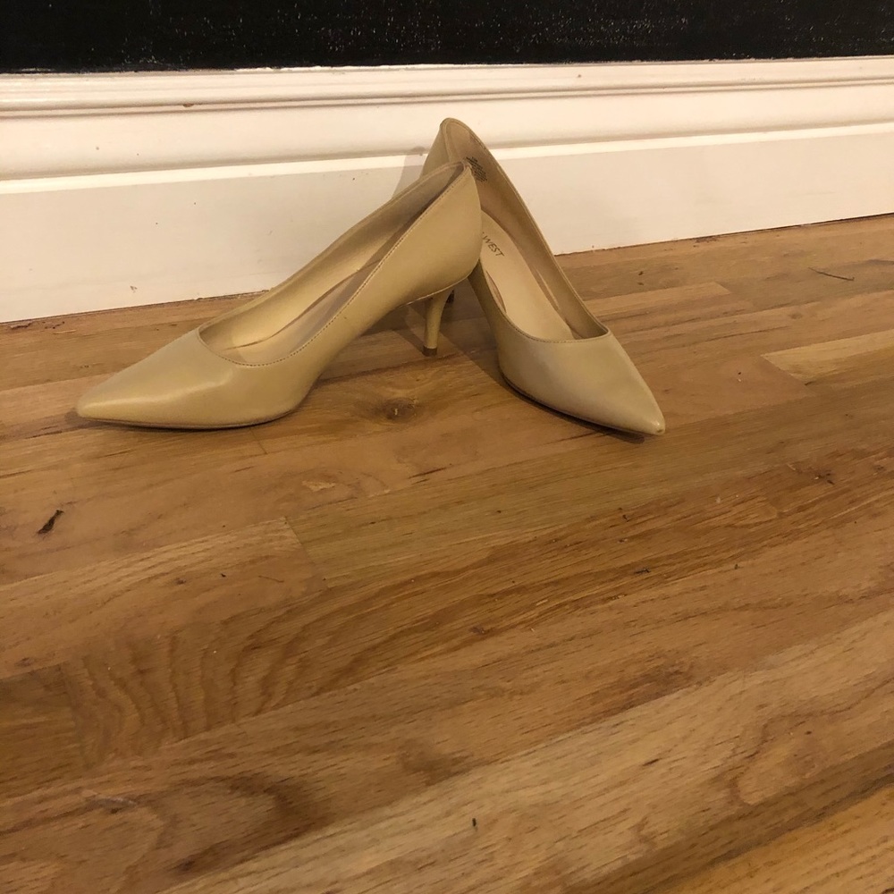 Nine West Nude Heels